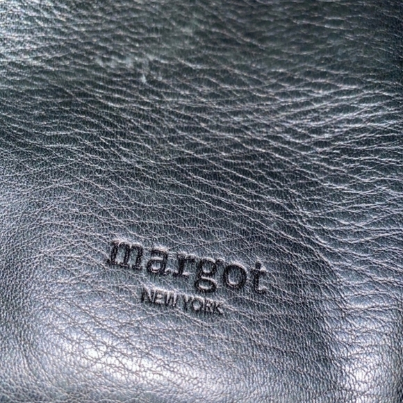 Margot Black Leather Crossbody Bag - Picture 7 of 7